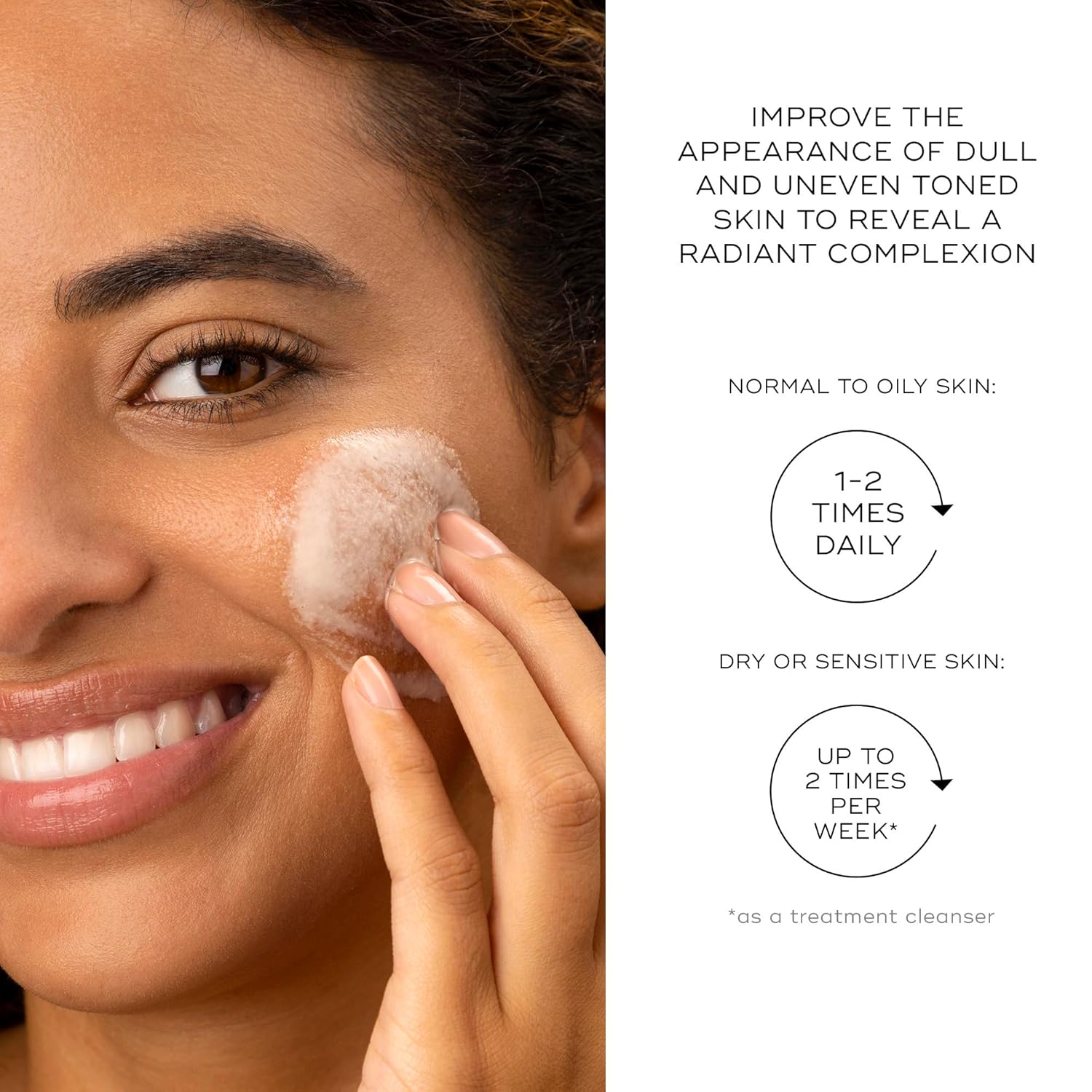 Medik8 Surface Radiance Cleanse - AHA and BHA Daily Face Cleanser - Exfoliating, Gentle Foaming Face Wash - Anti-Aging Facial Cleanser - 5.0 oz